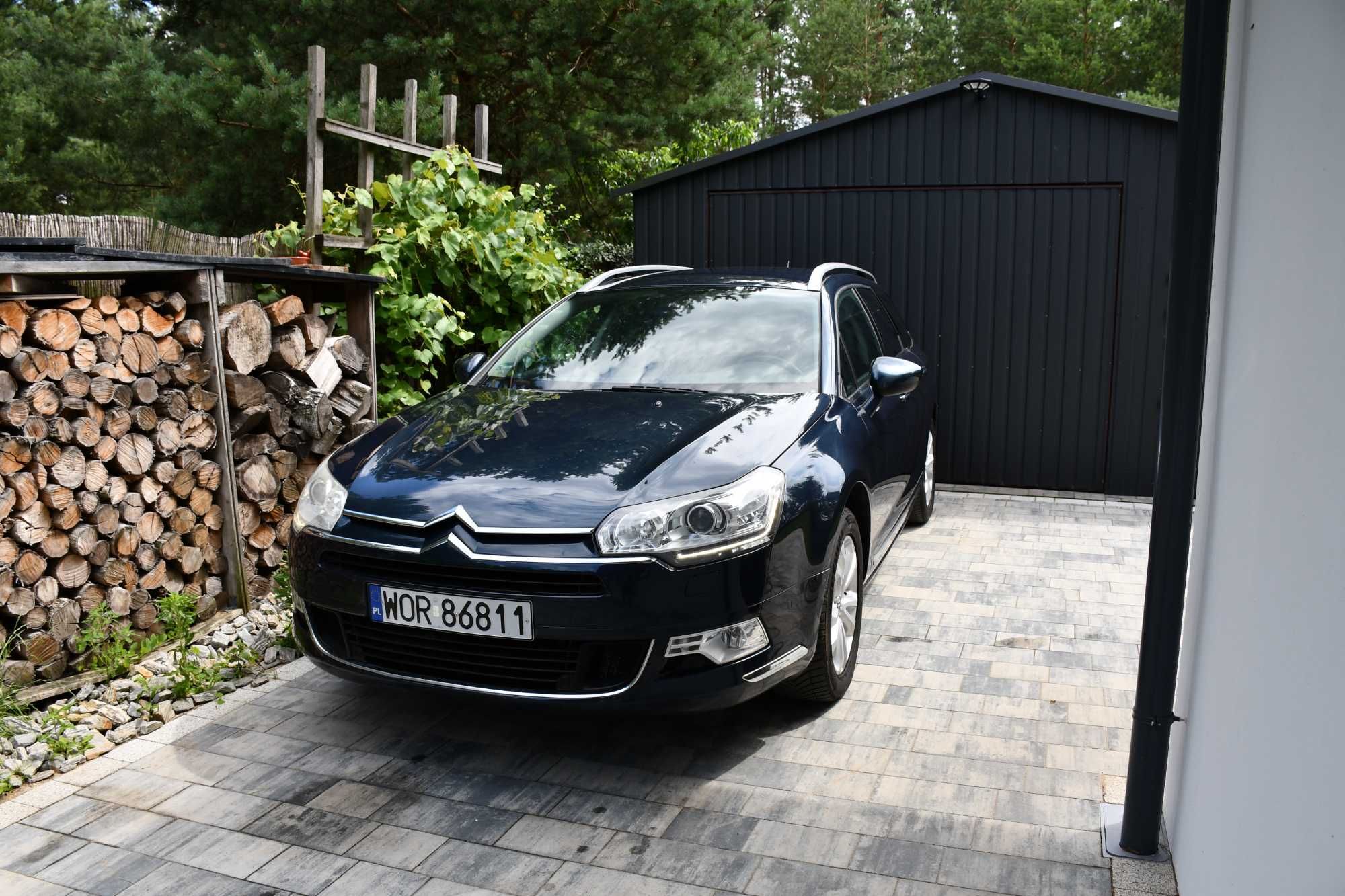 Citroen C5 X7 2011 2.0 163KM Automat, Masaże, Grzane fotele, Pół-skóra