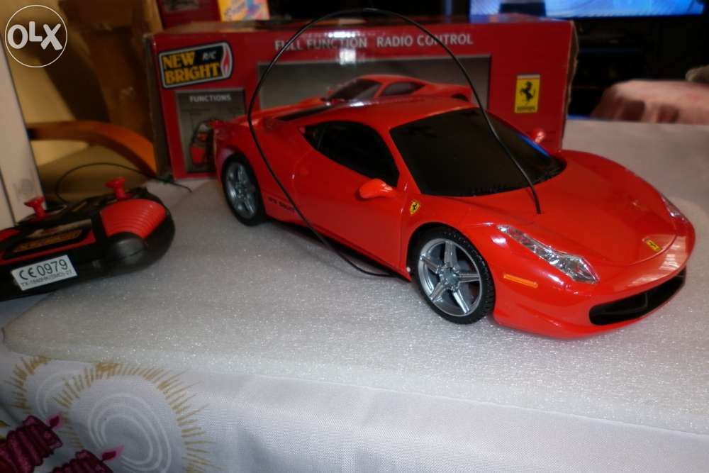 Piękny Samochód Zdalnie Sterowany Ferrari 458 Italia, Skala 1:16 1:24