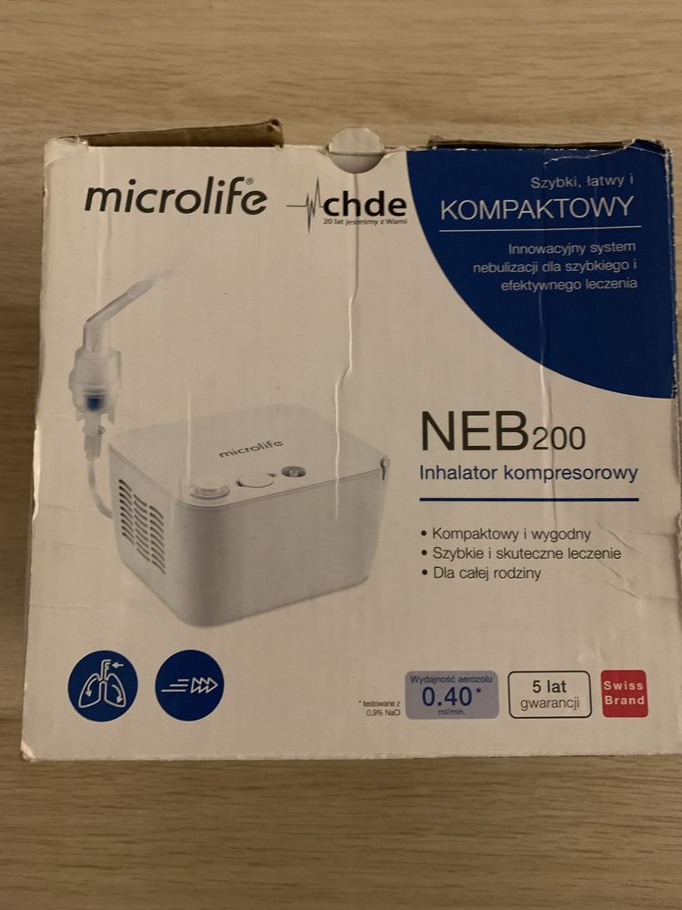 Inhalator kompresorowy NEB 200 MICROLIFE