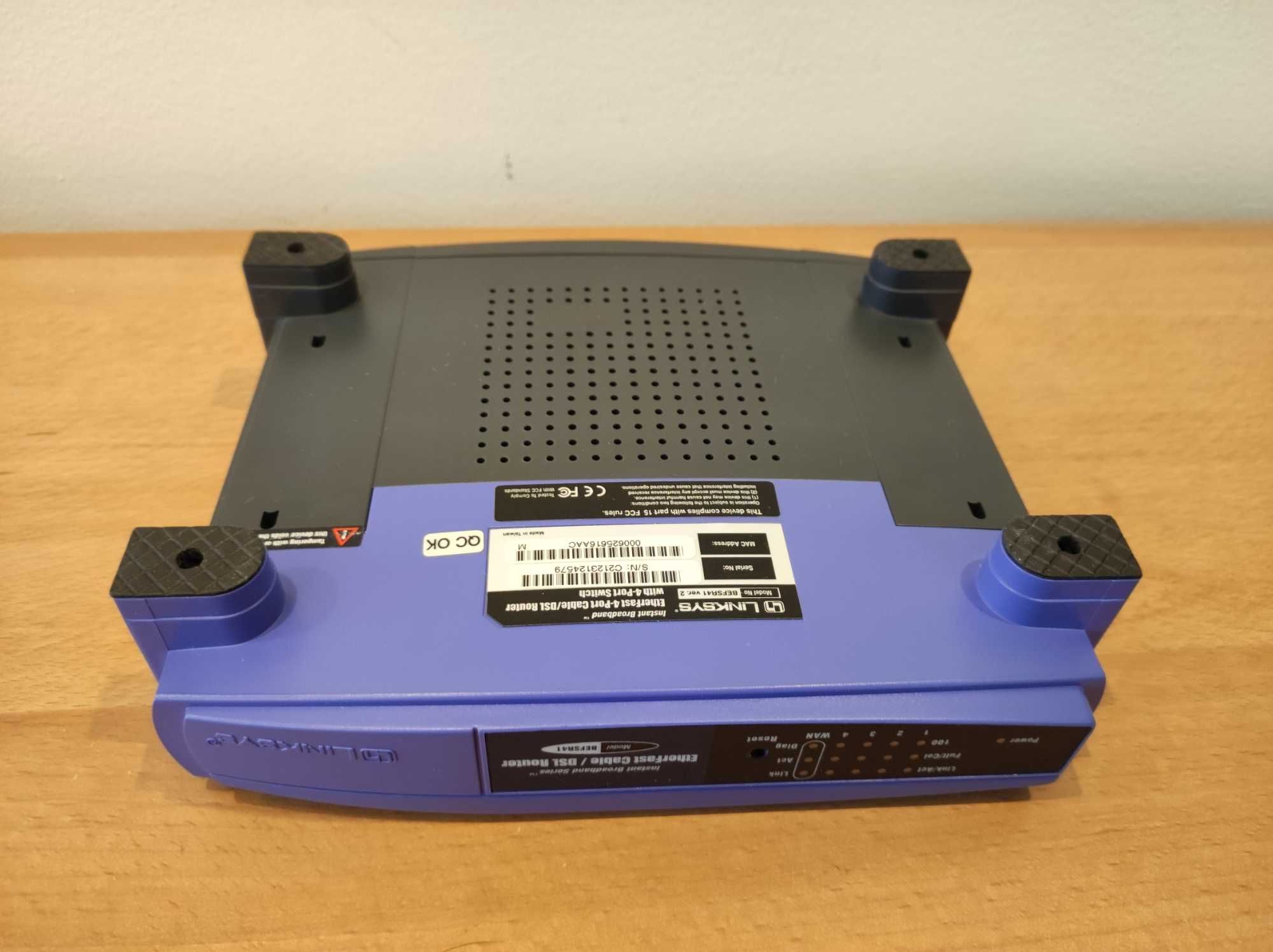 Linksys EtherFast Cable-DSL Router