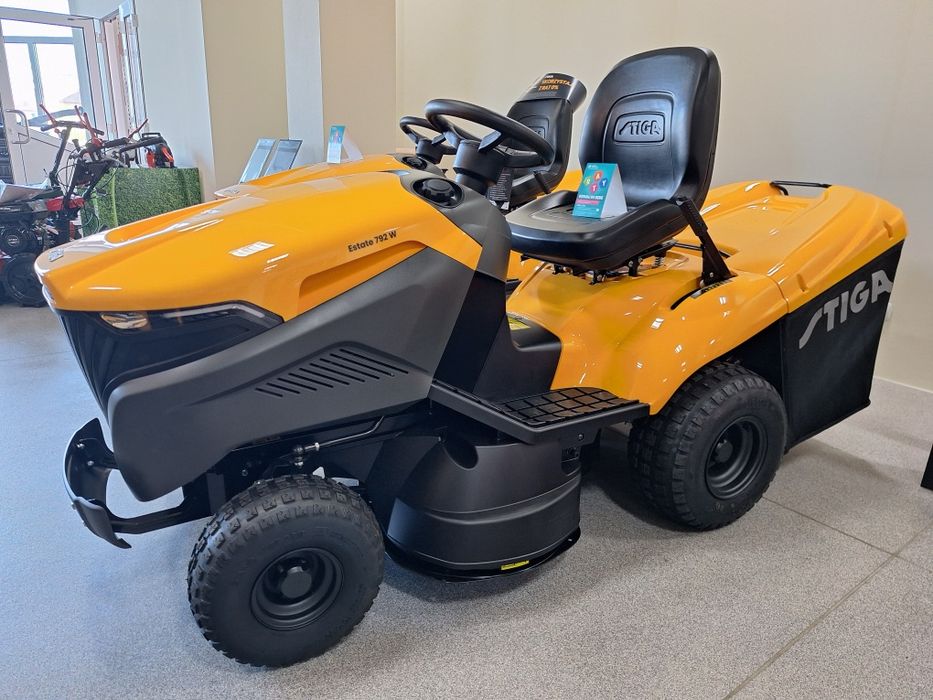 DUŻY NOWY Traktorek Kosiarka STIGA 18KM 792W 2 V-Twin KOSZ