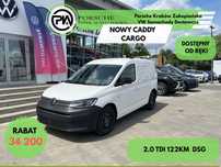 Volkswagen Caddy 2.0TDI 122 KM DSG-7 2755 mm  Cargo 2.0 TDI 122KM automatyczna DSG 7-biegowa 2755 mm