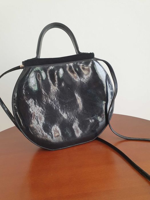 Elegancka niespotykana torebka damska wizytowo balowa czarna.