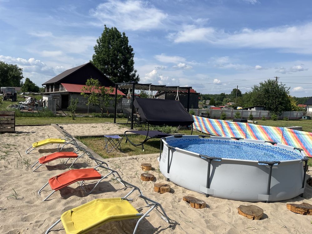 Domek do wynajęcia na dużej działce do użytku na wyłączność (z psami)