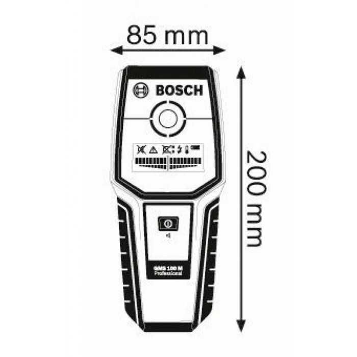 Детектор металу і проводки Bosch GMS 100 M