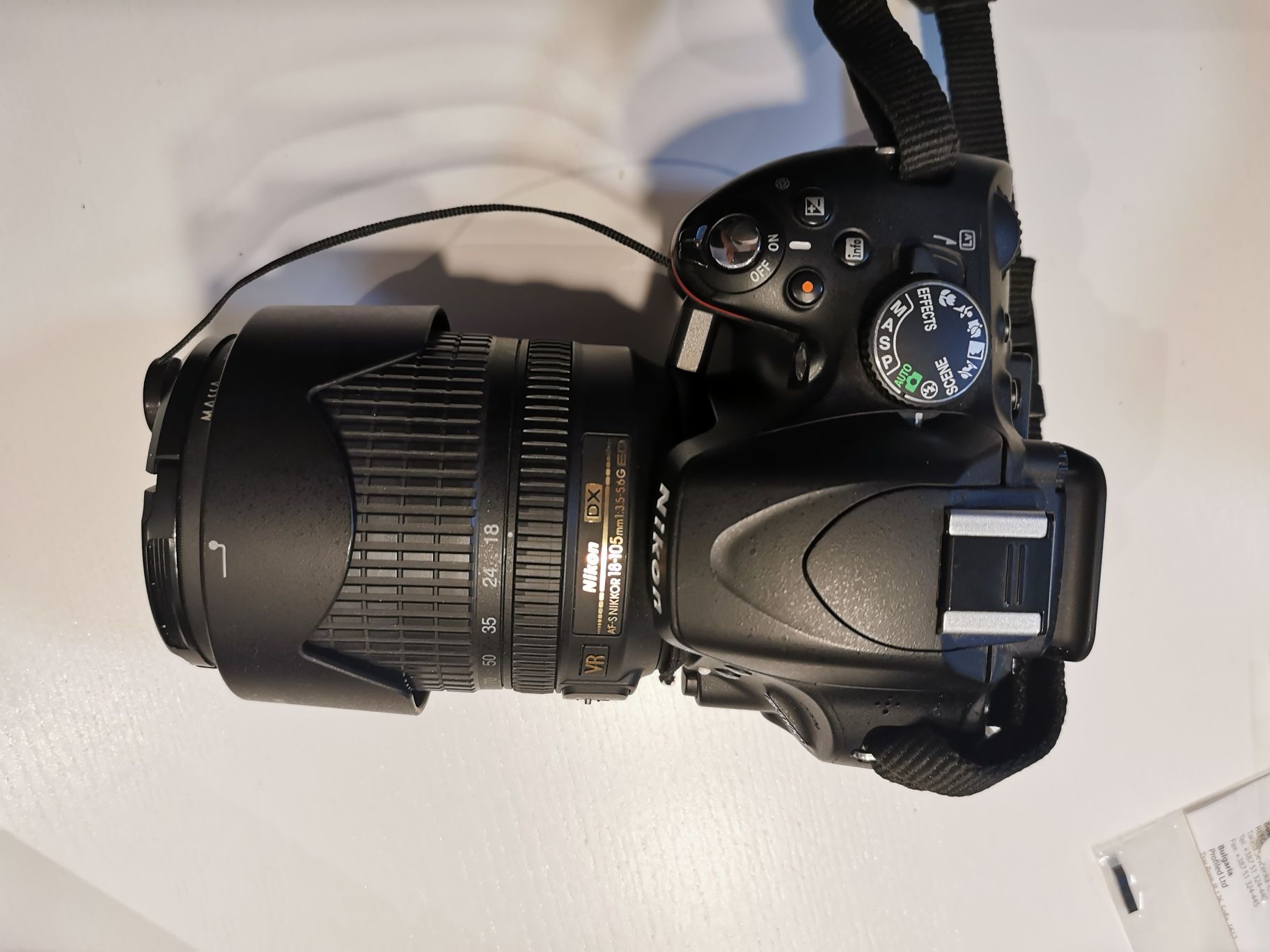 Nikon D5100 obiektyw Nikkor AF-S DX 18-105 Aparat fotograficzny