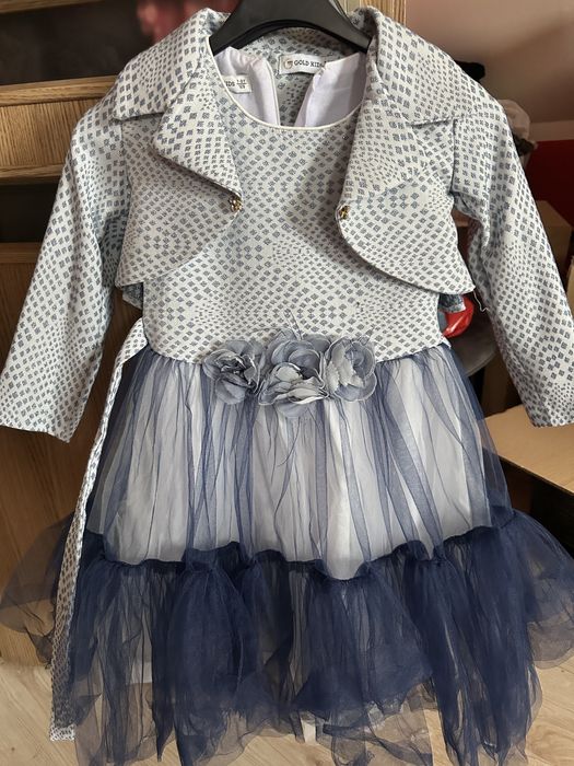 Sukienka z marynarką dla dziewczynki na okazje