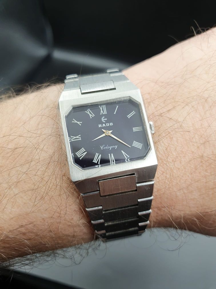 Vintage RADO Balboa Cologny Mechanical - piękny Szwajcar - 1970 r.