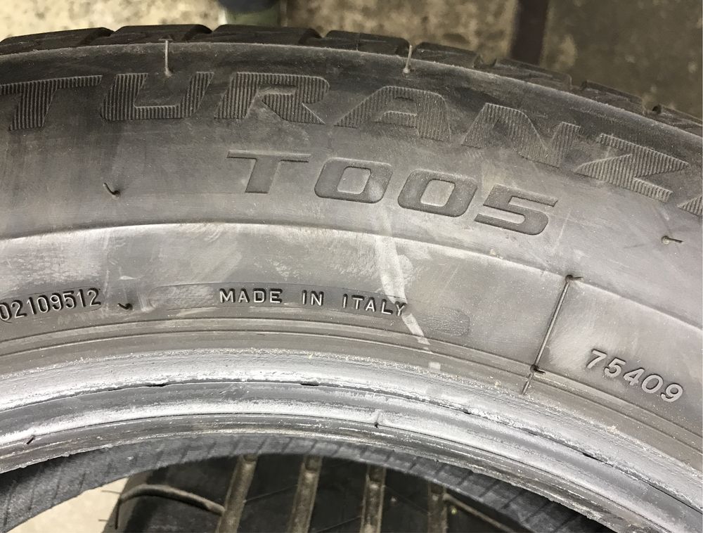 Шини 2021р 6мм літо 215 60 R17 Bridgestone Turanza T005 пара резина