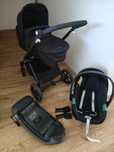 Cybex Eos Basic 3w1 Wózek Głęboko-Spacerowy + Adaptery+ baza i fotelik