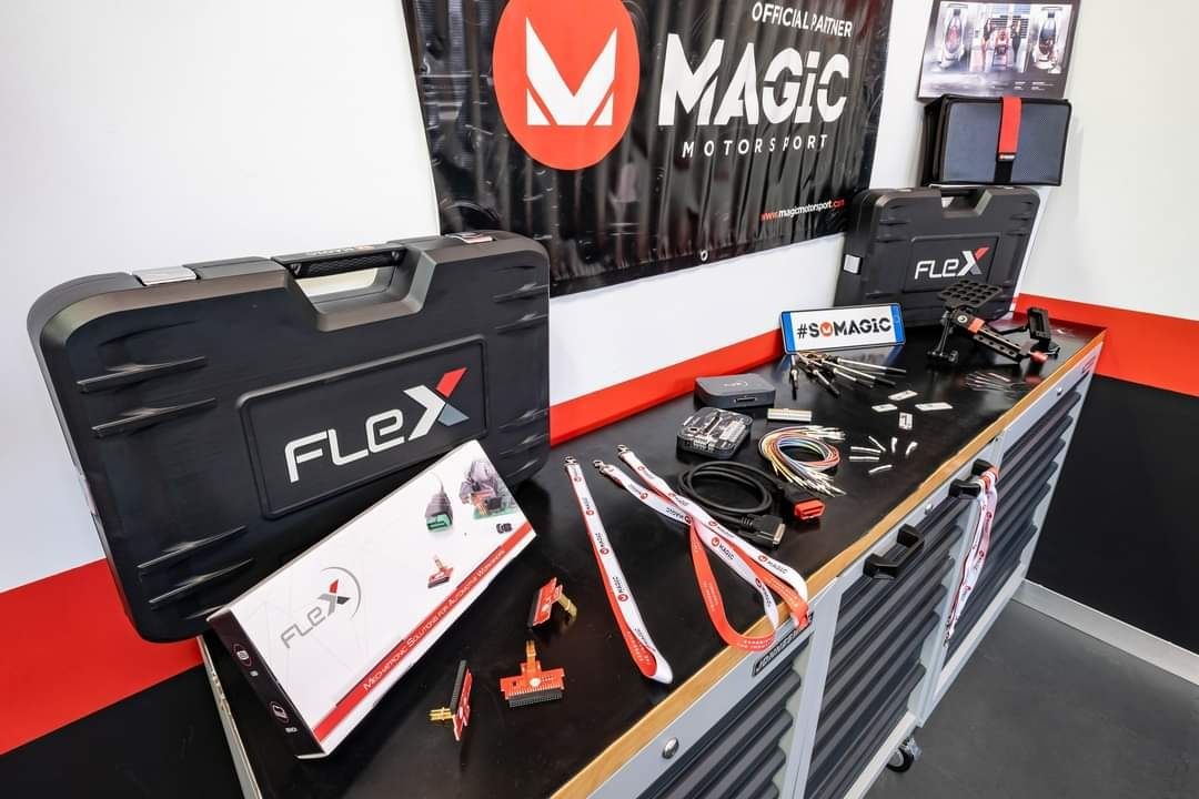 Magic e Flex programação e Centralinas
