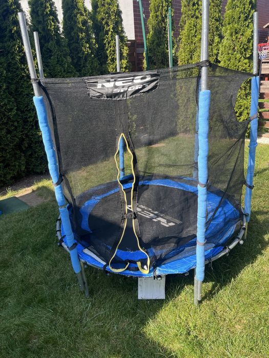 Neo-Sport Trampolina ogrodowa dla dzieci 140 cm 4,5ft Neo-Sport