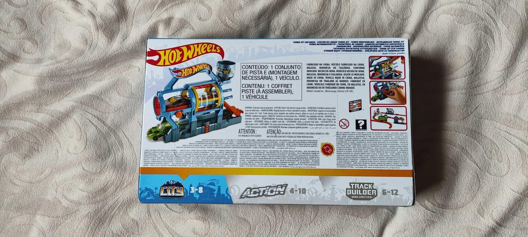 HOT WHEELS City Turbomyjnia Blaze Mattel NOWY