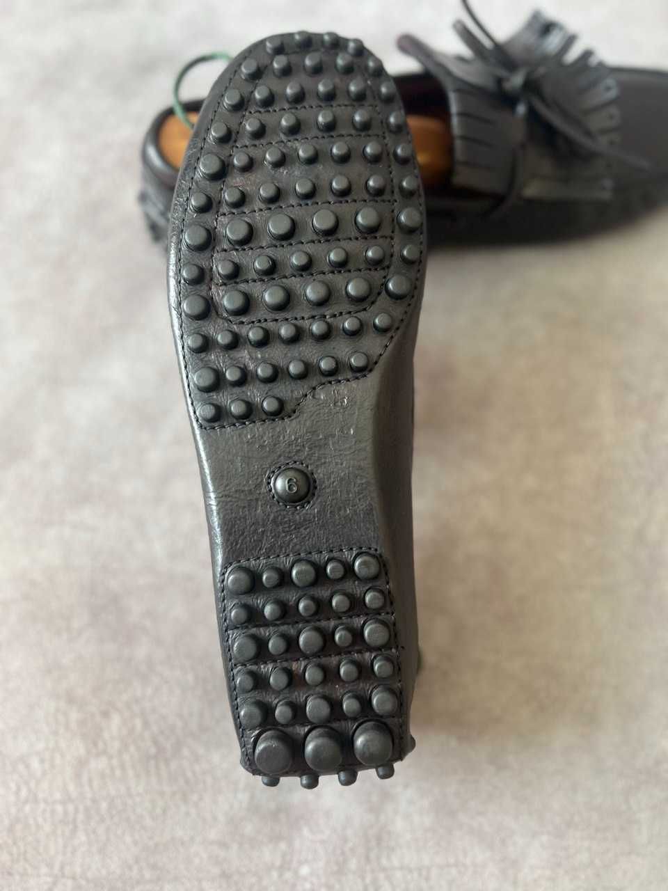 Оригінальні Шкіряні Мокасини Car Shoe 25см