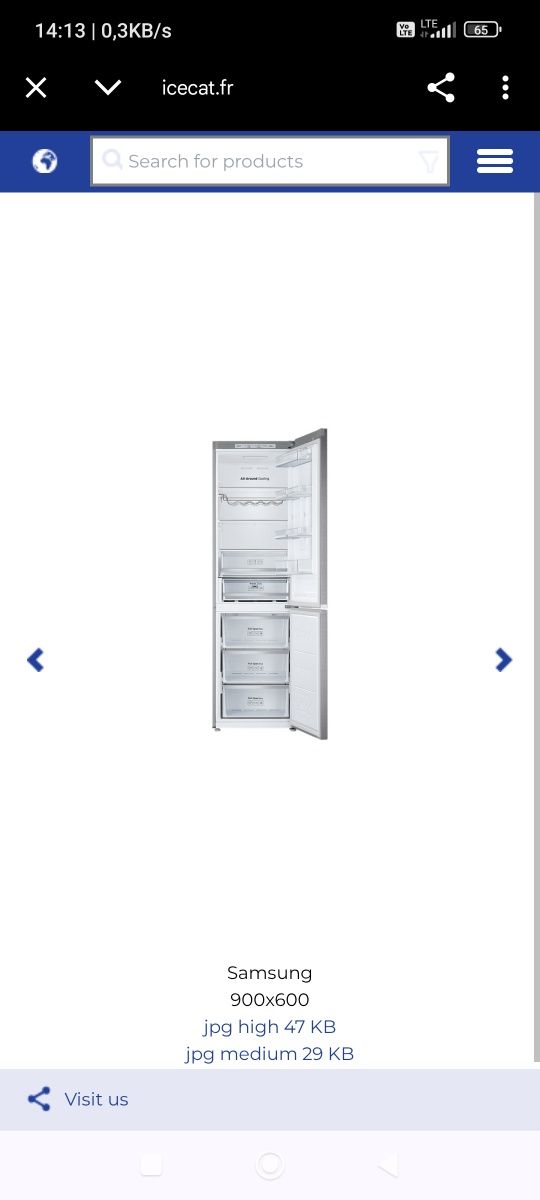 Lodówka Samsung RB41J7035SR