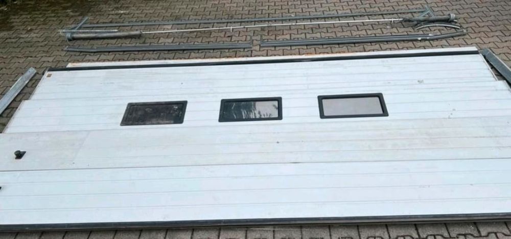 Brama segemtowa hörmann 500x215 kompletna recznie otwierana