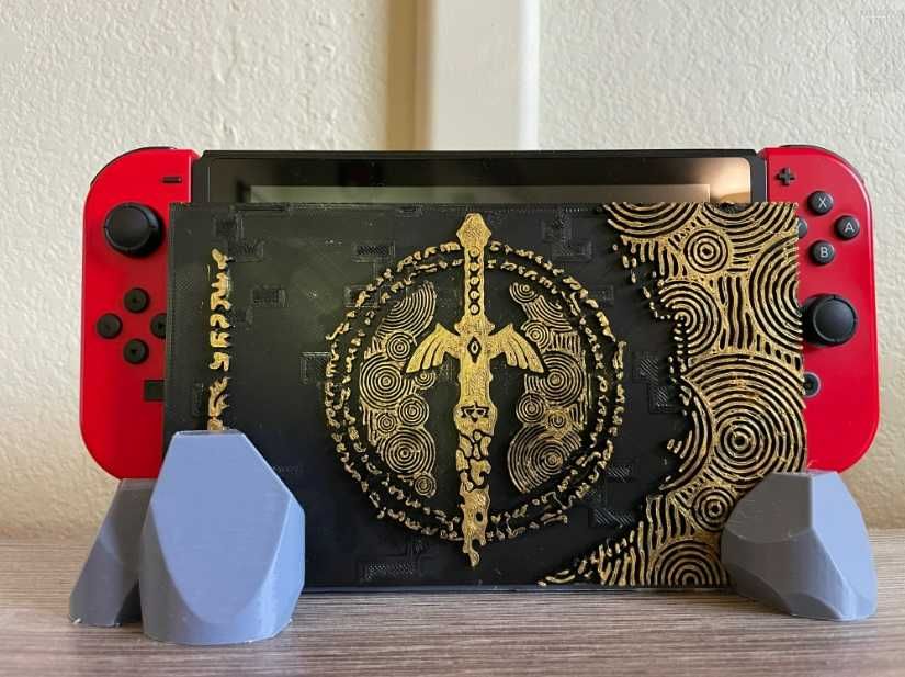 Nintendo SWITCH DOCK cover - Zelda TEARS OF THE KINGDOM