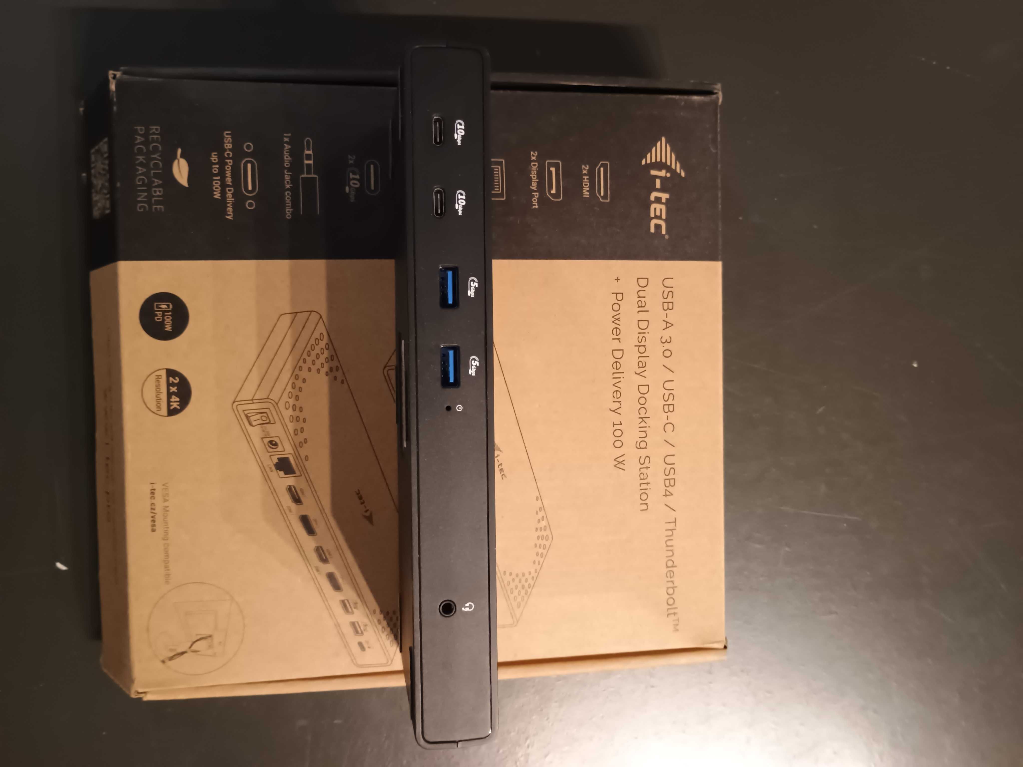 Stacja dokująca i-Tec CADUA4KDOCKPDL2 Szary