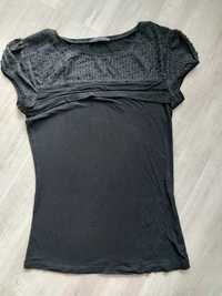 Bluzka czarna ozdobna Orsay XS