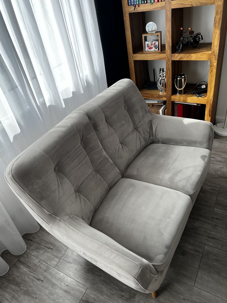 SCANDI komplet sofa szary Agata Meble