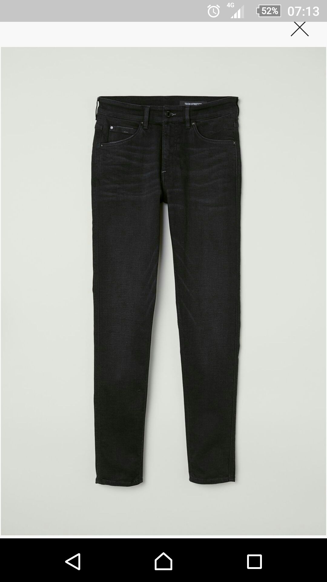 Jeansy skinny h&m r.30 170/76