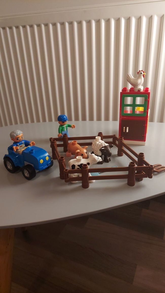 Lego Duplo 5 zestawów i więcej klocków