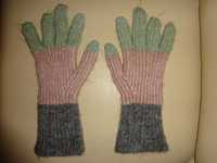 A NEW DAY pastelowe szare różowe zielone rękawiczki one size OKAZJA