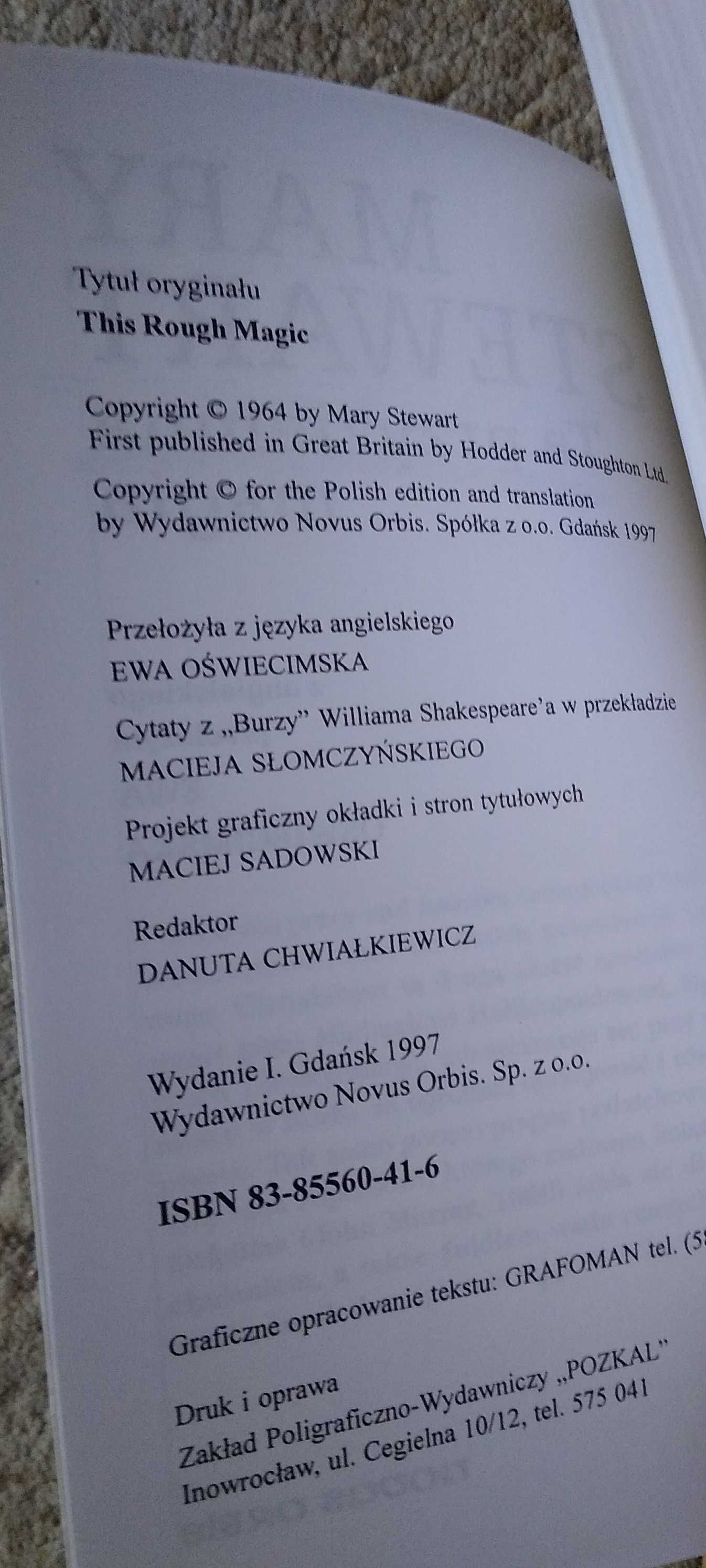 Ta przyziemna magia / Mary Stewart