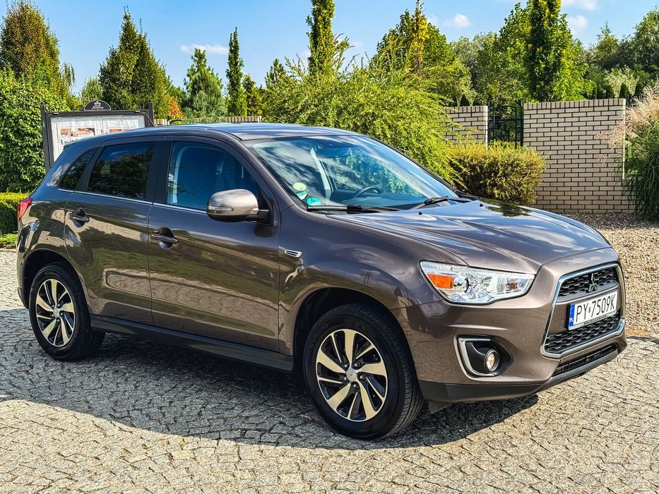 Mitsubishi ASX Bezwypadkowy 4x4 Automat Grzane Fotele Sprowadzony Zarejestrowany I wł