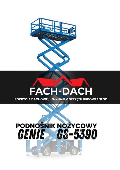 Wynajem sprzętu budowlanego - podnośniki nożycowe, koszowe, ładowarka