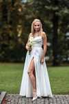 Minimalistyczna i elegancka suknia ślubna Herms Bridal - Garches