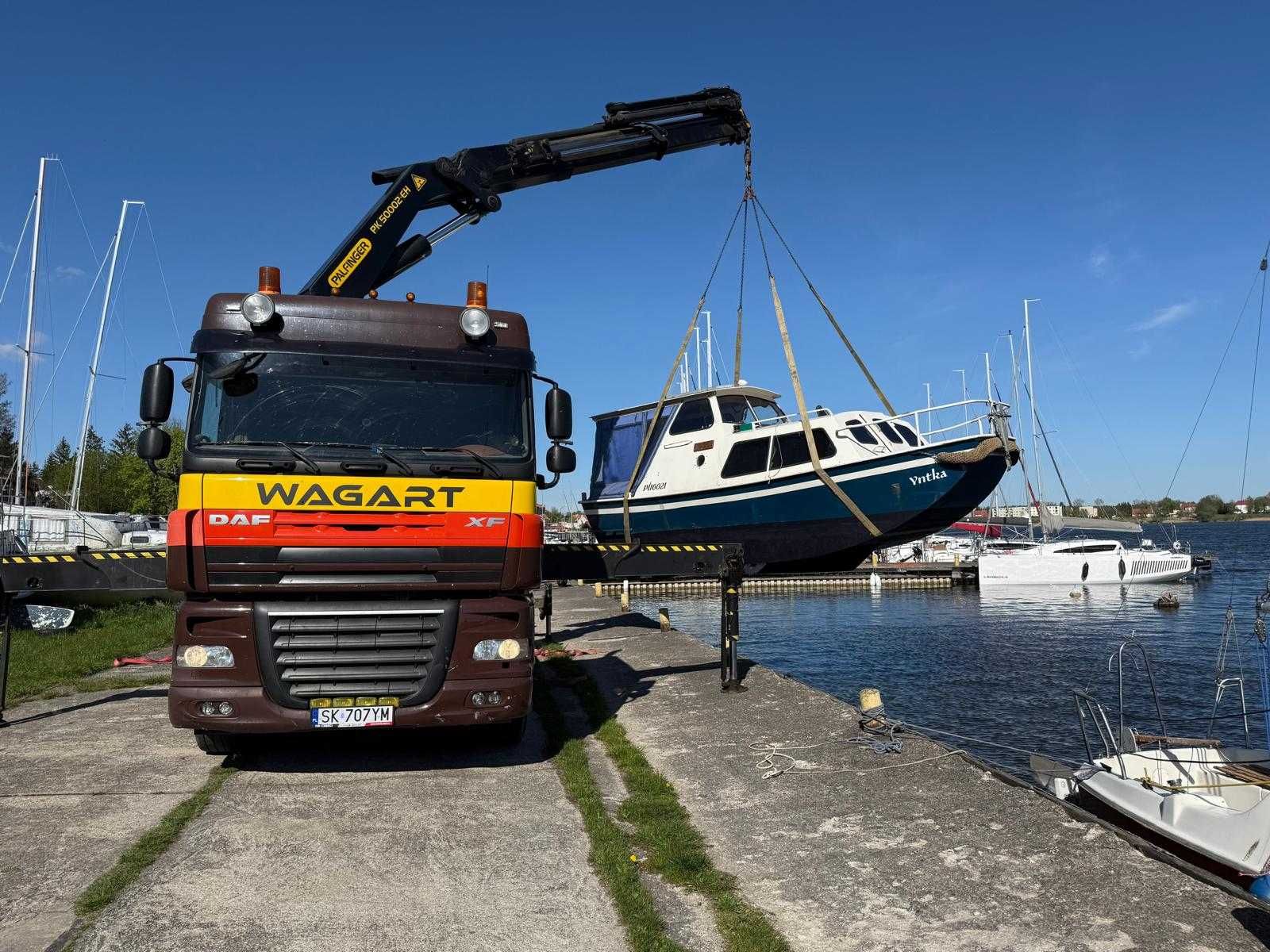 Usługi transportowe HDS transport maszyn kontener laweta dźwig TANIO