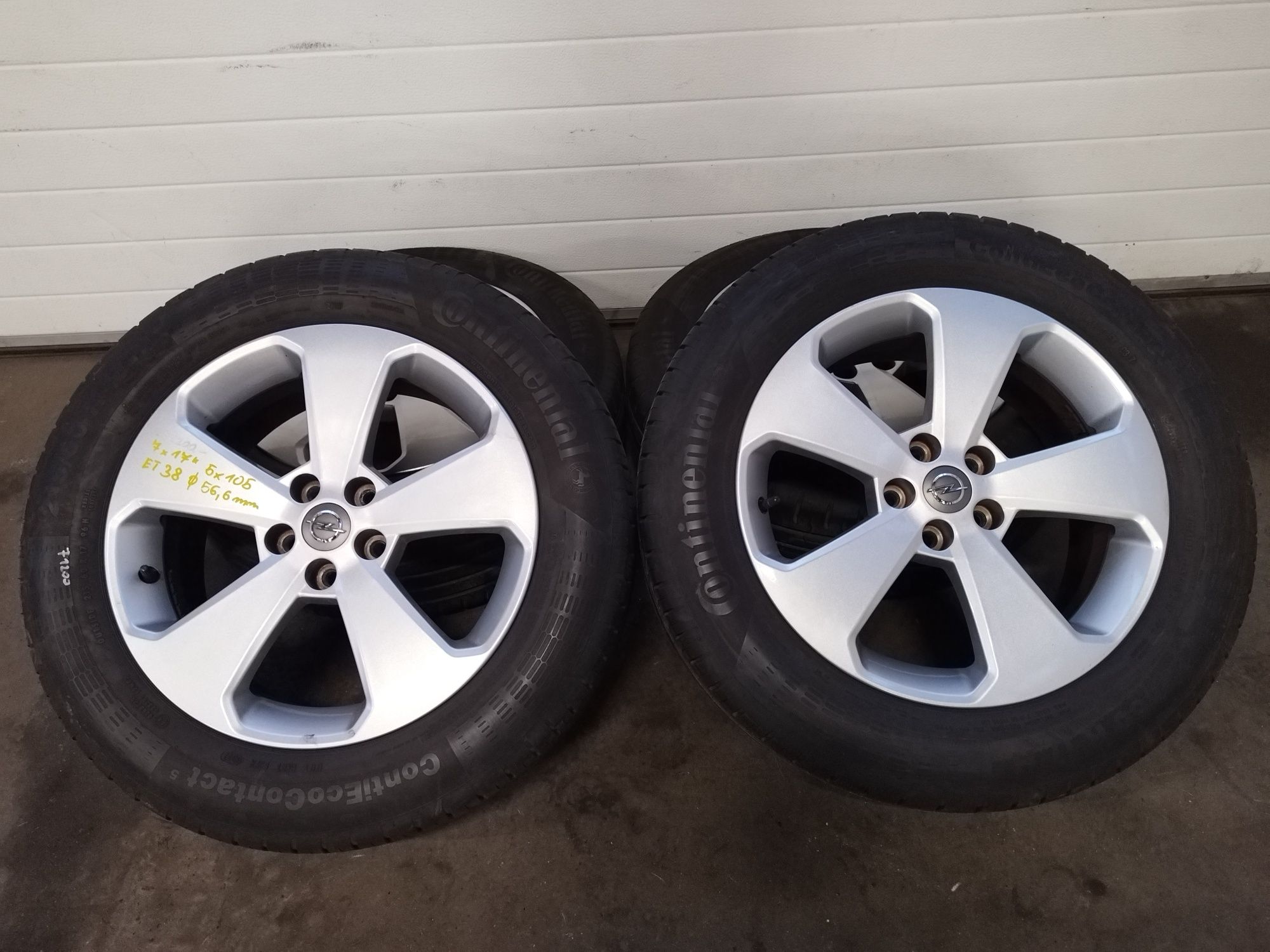 Koła letnie 17'' 5x105 Opel