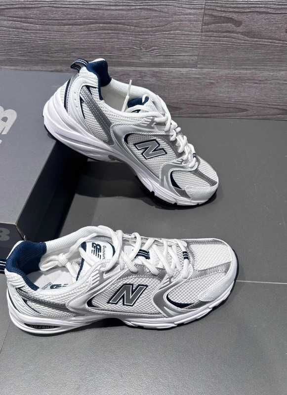 New Balance530_White Sneakersy Damskie_Moda Stylowe 38.5