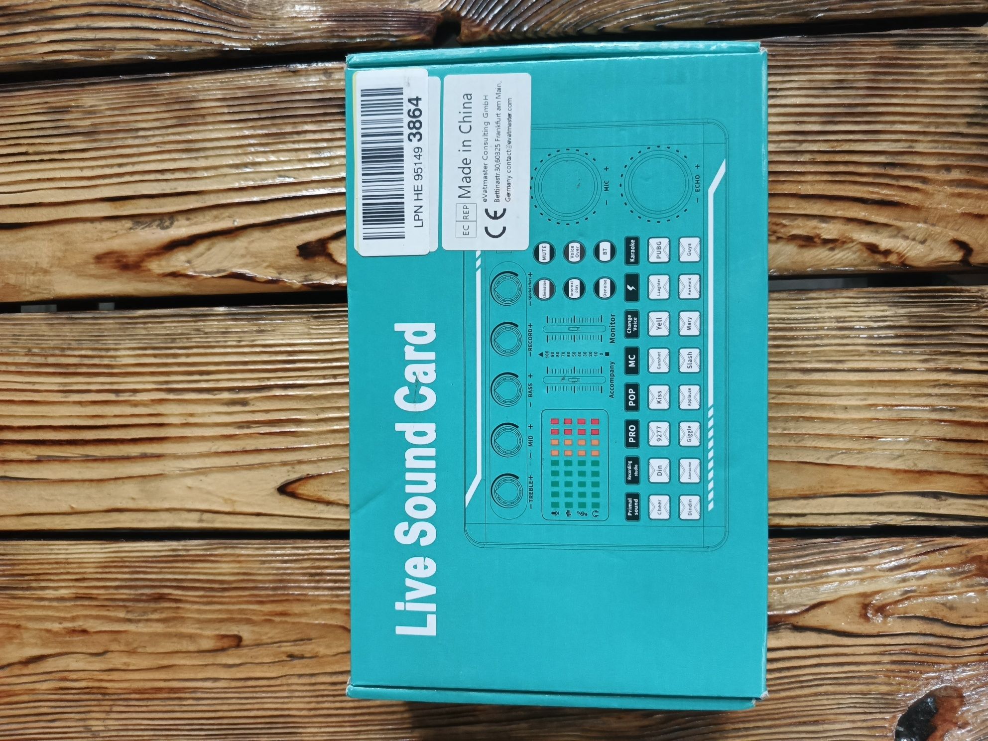 Продам внешняя звуковая  карта Live Sound Card