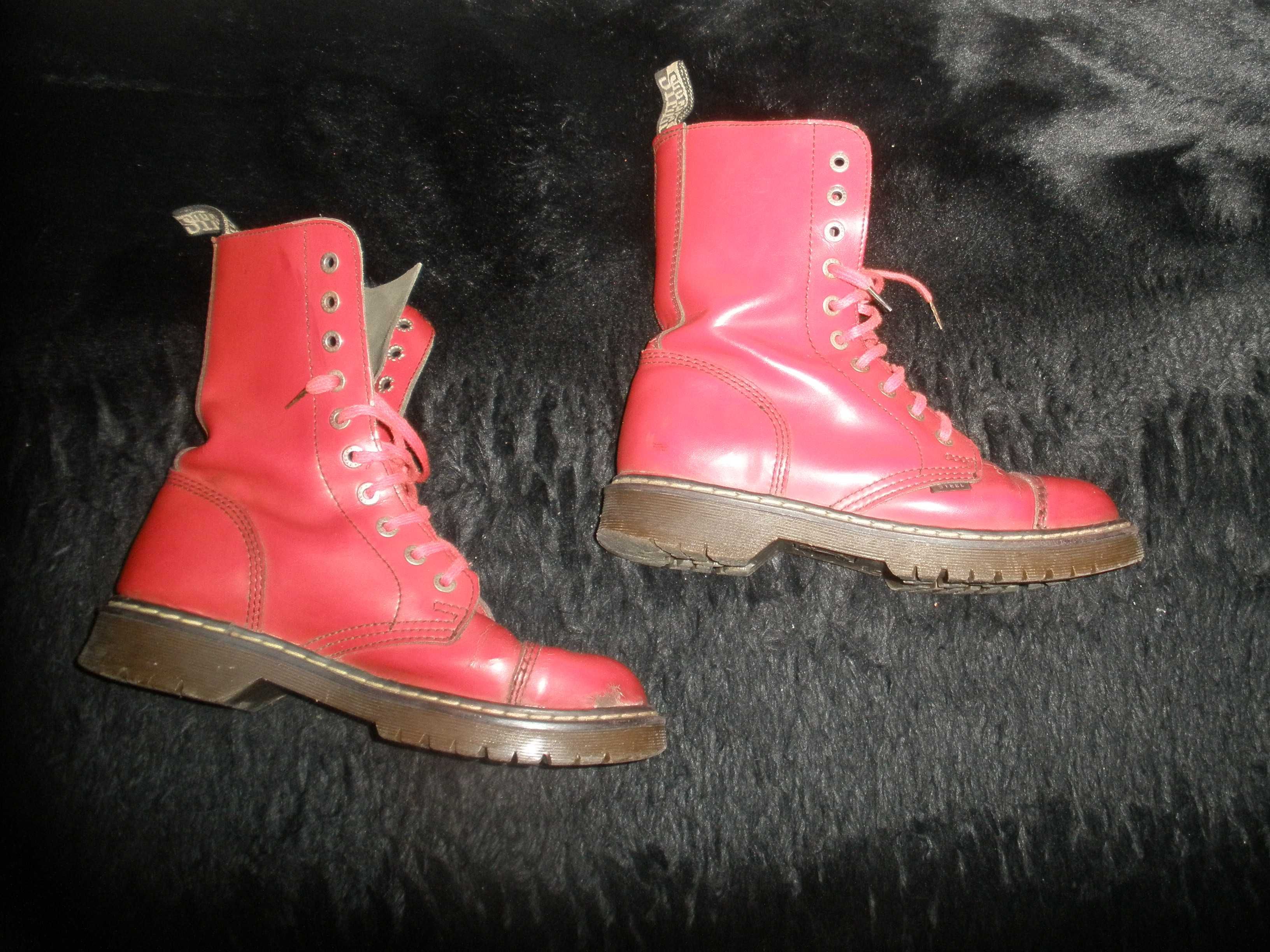 Glany czerwone Steel nr 38,5