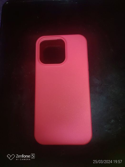 iPhone 14 pro capa rosa