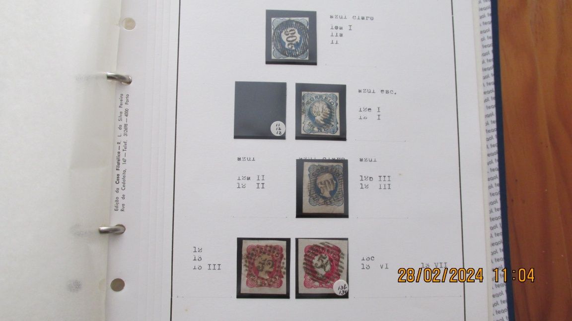 Coleção de selos a 7,5%