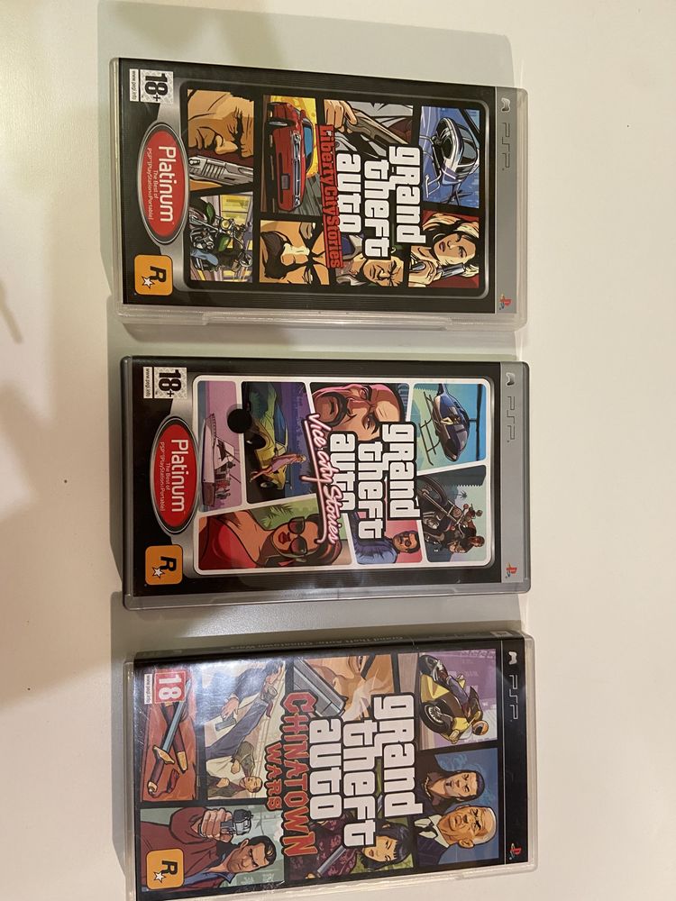 Gta varios jogos PSP