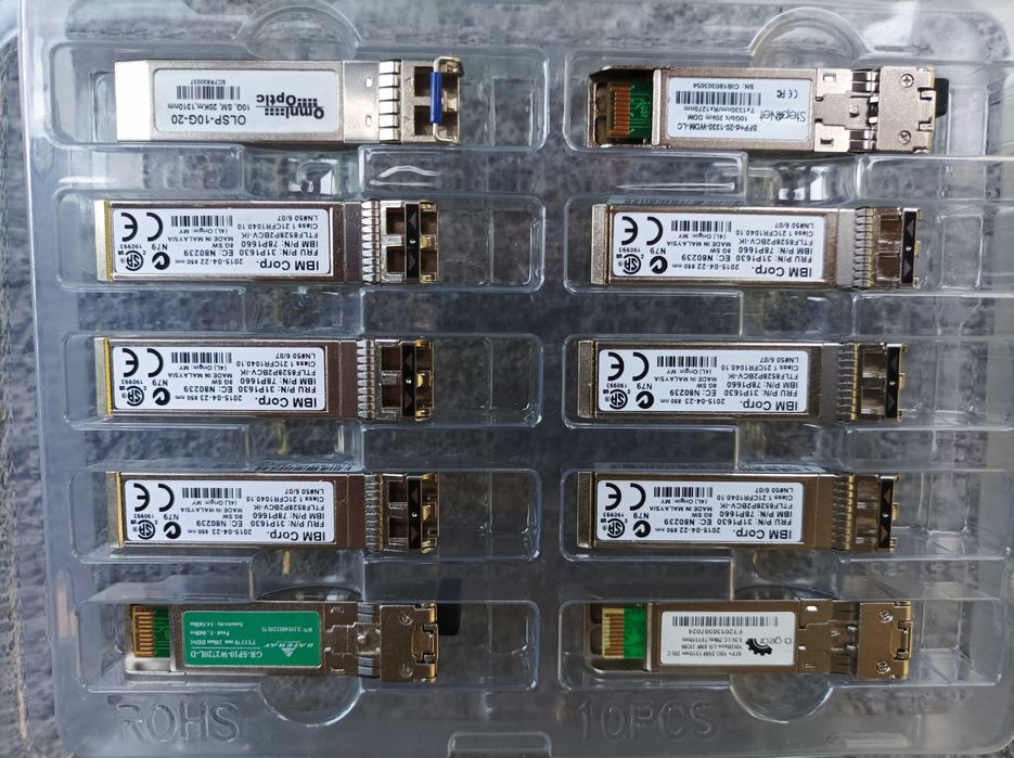 SFP різні.  GPON