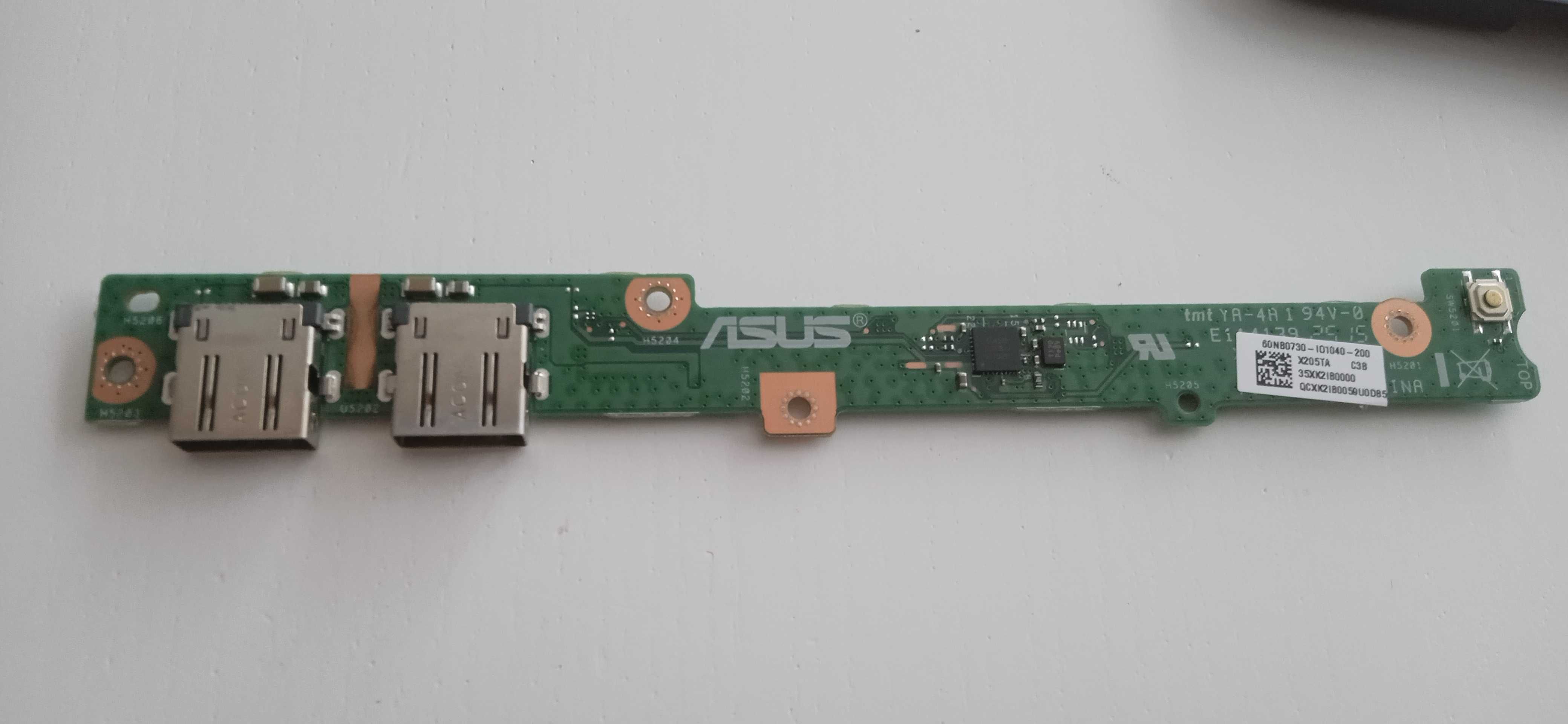 Listwa USB , zasilania do laptopa ASUS X205TA oryginał
