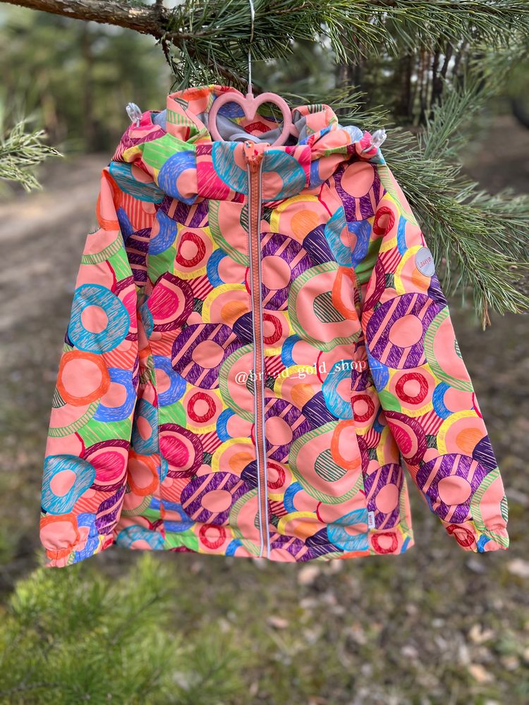 Демісезонна термо куртка для дівчинки lassye 104-128