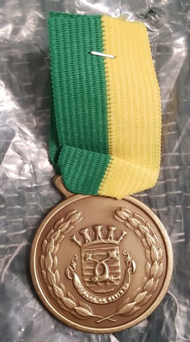 Medalhas e bandeiras