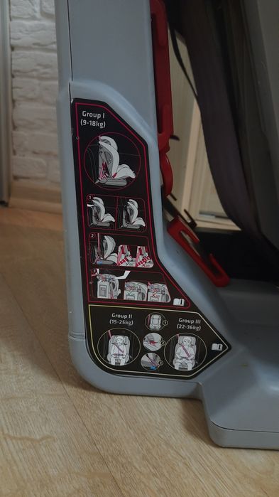 Дитяче автокрісло КАРРА автокресло детское  9...36 кг