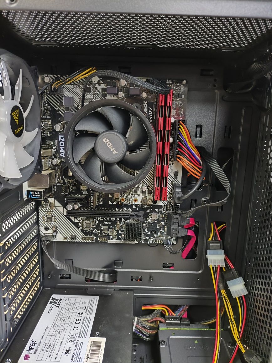 Компьютер ryzen 5 3400g 16gb ОЗУ B450