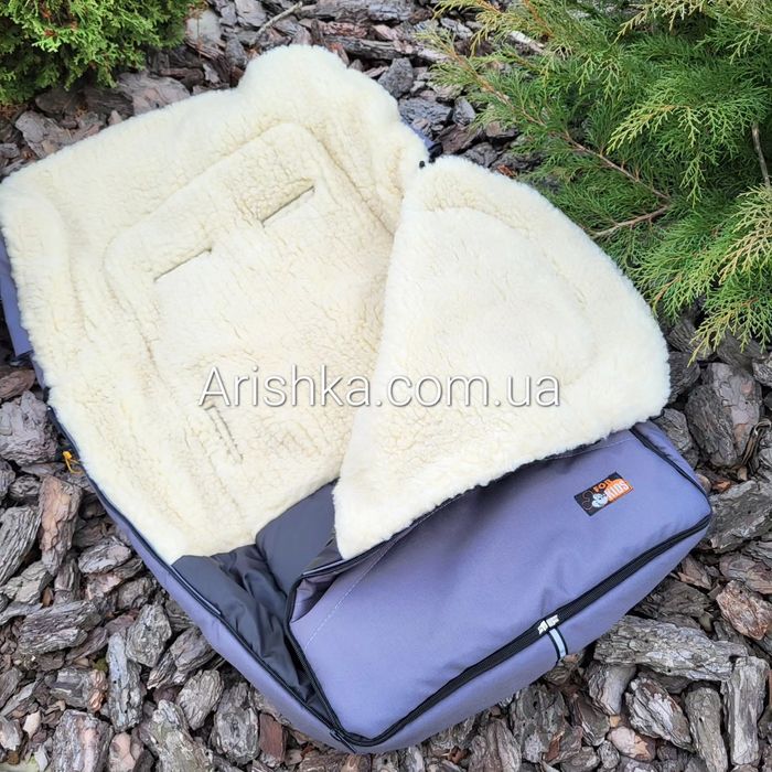 Конверт-чохол на овчині в коляску або на санки 98*48 см MAXI For Kids
