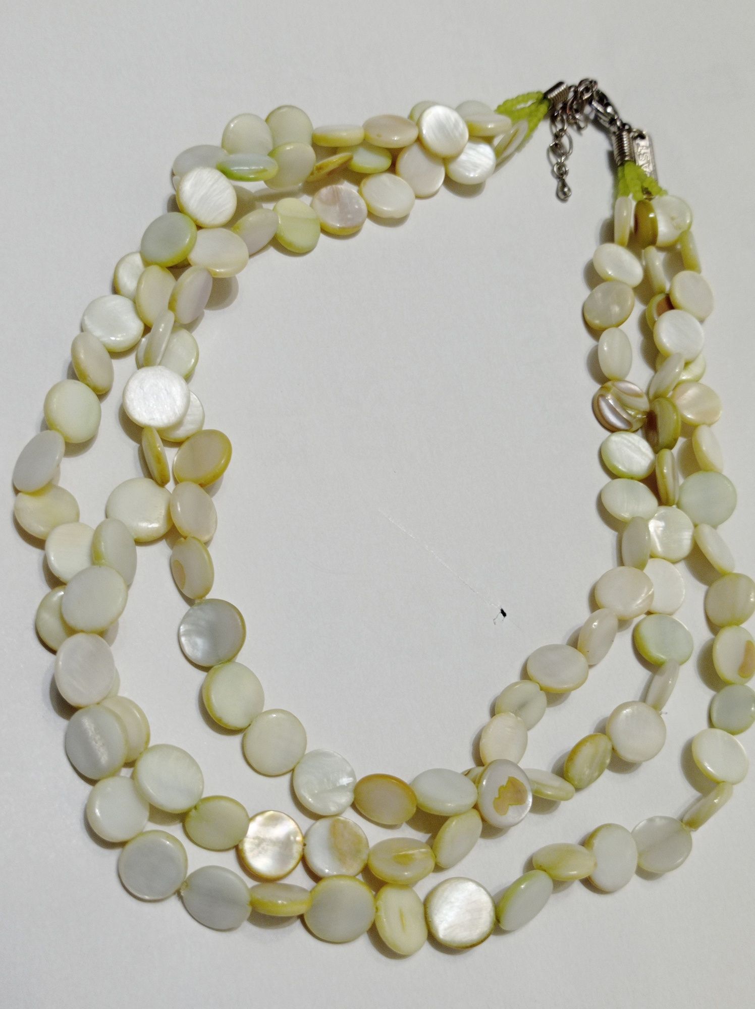 Бусы сатиновые  янтарь ожерелье