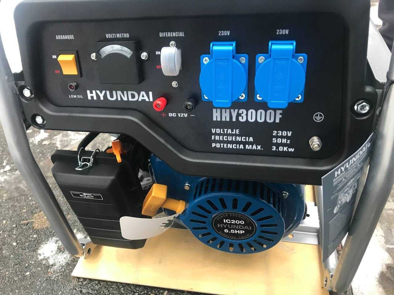Розпродаж. Генератор  з AVR, HYUNDAI HHY 3000F