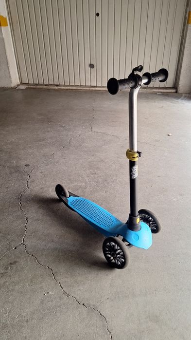 Trotinete  crianca 3 rodas azul