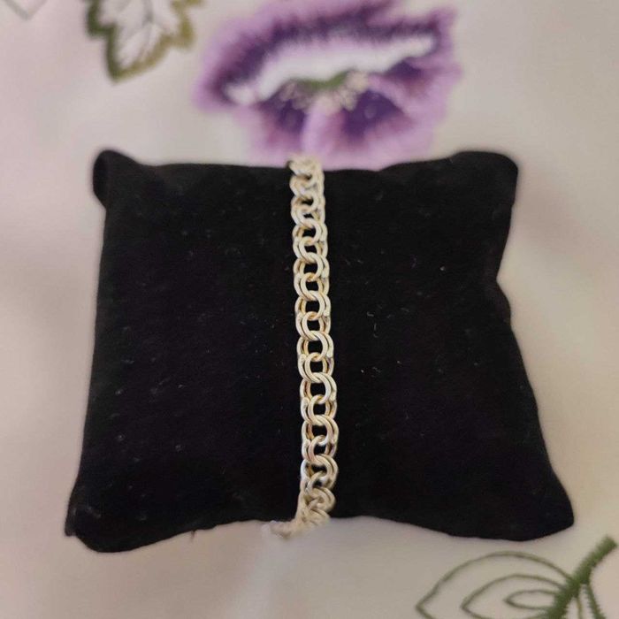 Браслет срібний 21см